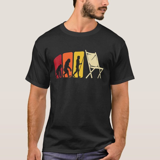 Folding Chair Camping Tents Camping Chair Love Fol T-Shirt (Front)