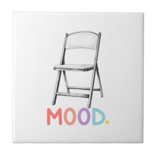 Folding Chair Mood Montgomery Alabama Brawl Ceramic Tile