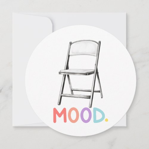 Folding Chair Mood Montgomery Alabama Brawl Invitation