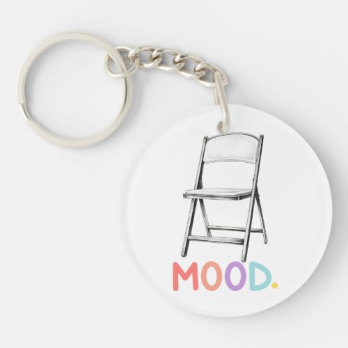 Folding Chair Mood Montgomery Alabama Brawl Keychain