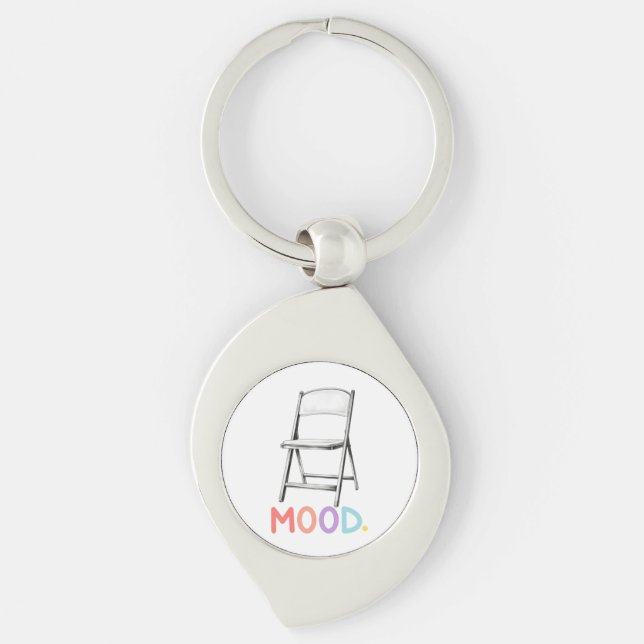 Folding Chair Mood Montgomery Alabama Brawl Keychain (Front)