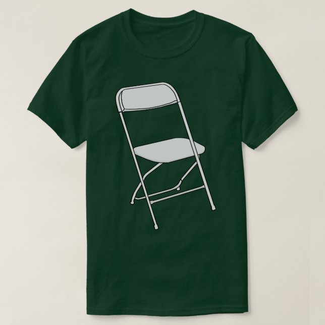 Folding Chair T-Shirt (Design Front)