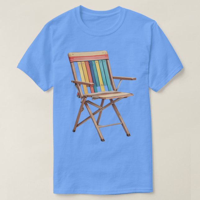 folding chair T-Shirt (Design Front)