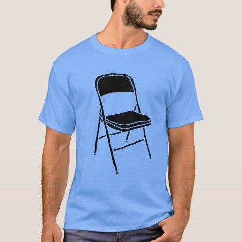 Folding chair T_Shirt