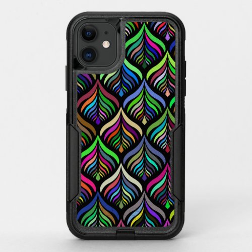 Folding Colors Abstract Rainbow OtterBox Commuter iPhone 11 Case