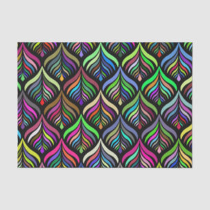 Folding Colors Abstract Rainbow Tissue Paper
