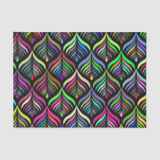 Folding Colors Abstract Rainbow Tissue Paper
