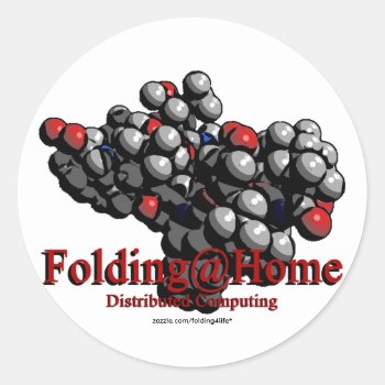 Folding@home - Stickers by folding4life at Zazzle