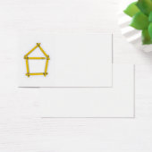 folding ruler - house shape (Desk)