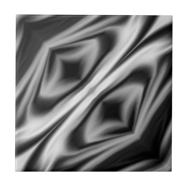 Folds of Silk Ceramic Tile (Front)
