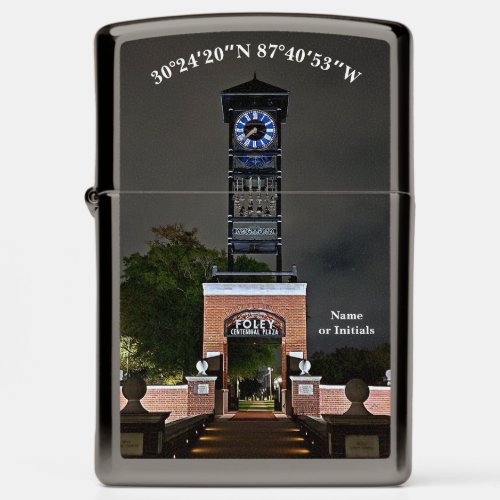 Foley Alabama Clock Tower Zippo Lighter