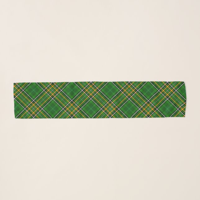 Foley Family Tartan Chiffon Scarf (Front (Horizontal))