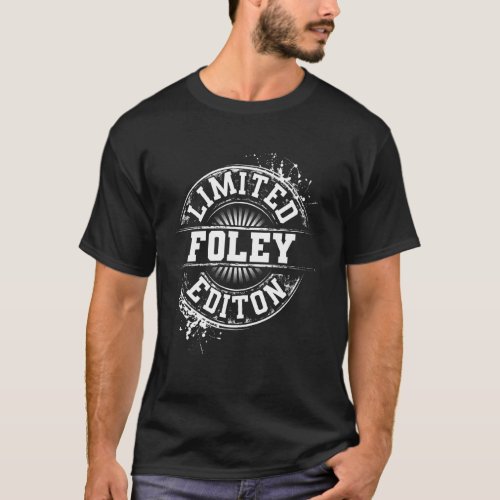 Foley  Surname Family Tree Birthday Reunion  Idea T_Shirt