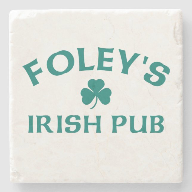 Foley's Irish Pub  Stone Coaster (Front)