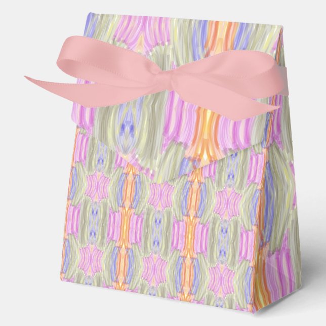 Folhas Coloridas Favor Boxes (Front)