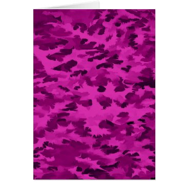 Foliage Abstract Pop Art Violet Card Foliage Abstract Pop Art Violet Card