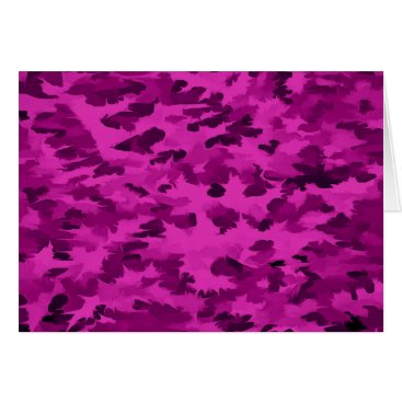 Foliage Abstract Pop Art Violet Card Foliage Abstract Pop Art Violet Card