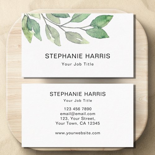 Foliage  business card