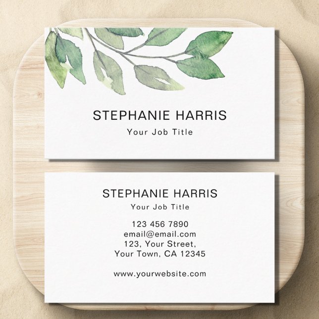Foliage  business card (Creator Uploaded)
