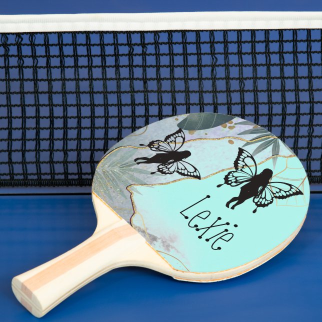 Foliage Fantasy Fairies Personalized Ping Pong Paddle (Insitu)