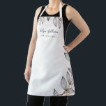 foliage frame beauty professional apron<br><div class="desc">Beauty Salon apron</div>
