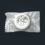 Foliage Mint to be Script wedding Bridal Favors<br><div class="desc">Beautiful and Minimal Mint To Be Favors. Add These fun and sweet custom mints to your wedding, rehearsal dinner, or bridal shower. These Mint To Be Favors Are great for your wedding, rehearsal dinner, or bridal shower party. Personalize these mint-to-be wedding favors by adding names and the wedding or bridal...</div>