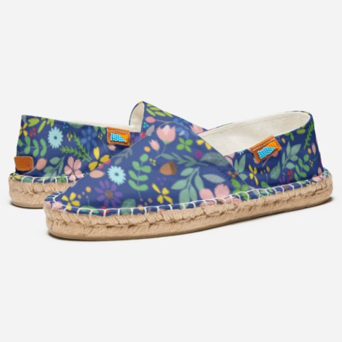 Foliage Modern Floral  Espadrilles