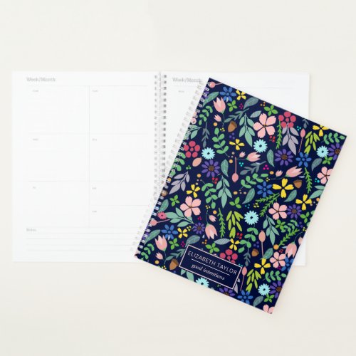 Foliage modern floral planner