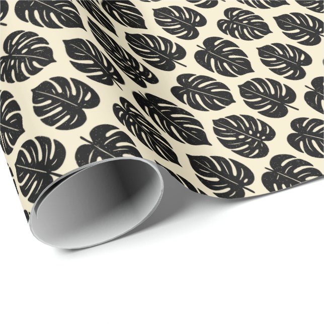 Foliage Monstera Wrapping Paper (Roll Corner)