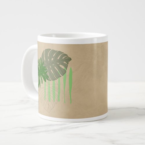 FOLIAGE ON CRAFT GIANT COFFEE MUG