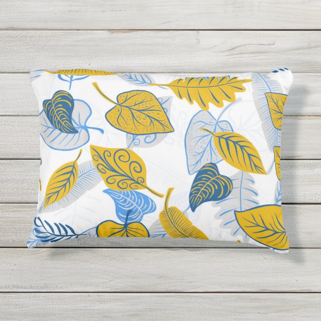Foliage Outdoor Pillow (Back)