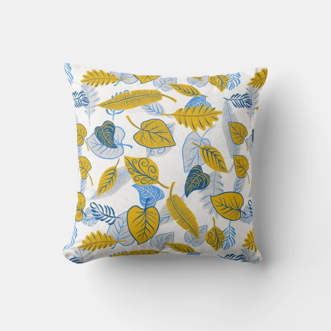 Foliage Throw Pillow (Front)