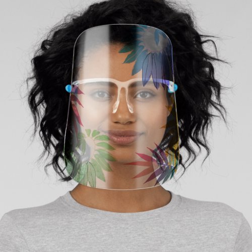 Foliage Tropical Mood Face Shield