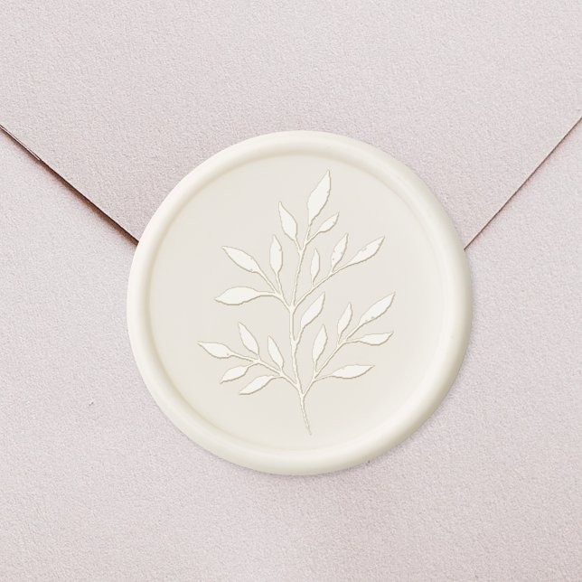 Foliage Wedding Wax Seal Stamp (Creator Uploaded)