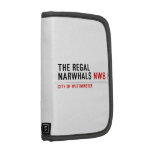 THE REGAL  NARWHALS  Folio Planners