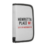 Henrietta  Place  Folio Planners