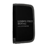 LONDON STREET SIGN  Folio Planners