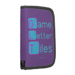 Game
 Letter
 Tiles  Folio Planners