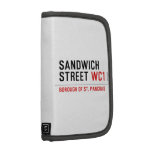 Sandwich Street  Folio Planners