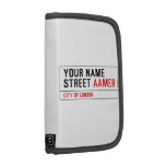 Your Name Street  Folio Planners