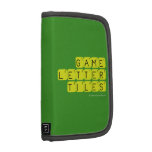 Game Letter Tiles  Folio Planners