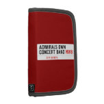 ADMIRALS OWN  CONCERT BAND  Folio Planners