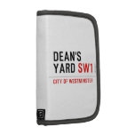 Dean's yard  Folio Planners