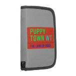Puppy town  Folio Planners