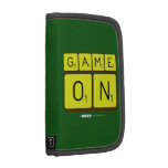 GAME
 ON  Folio Planners