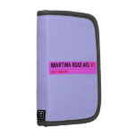 Martina Road #10  Folio Planners