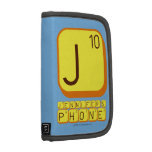 J
 JENNIFER'S
 PHONE  Folio Planners