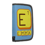 E
 EMMA  Folio Planners