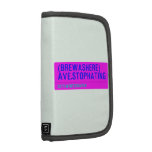 (Brewashere) ave.stophating  Folio Planners