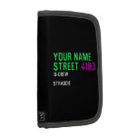Your Name Street  Folio Planners